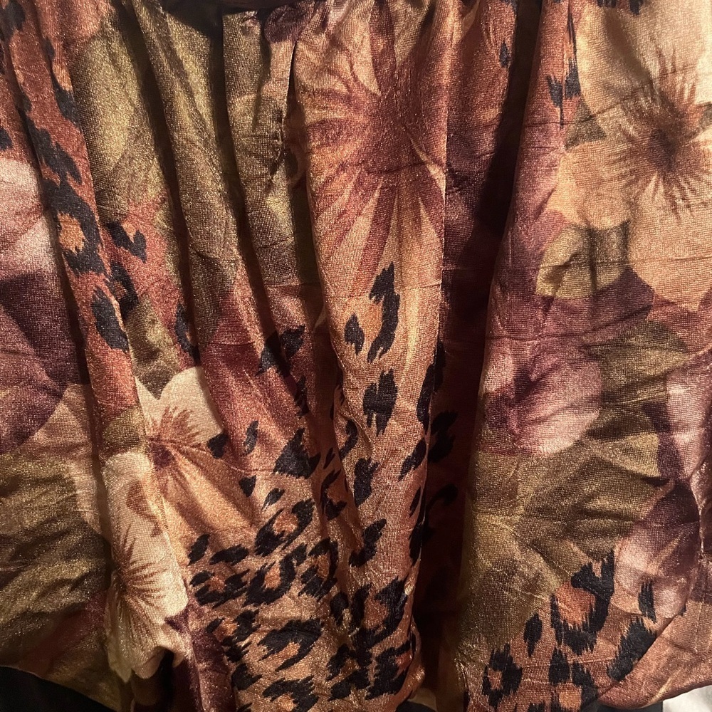 Sirona size 10 ladies bathing suit floral brown design - Picture 2 of 4
